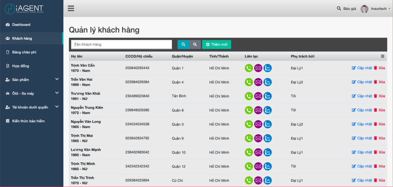 Quản Lý Khách Hàng